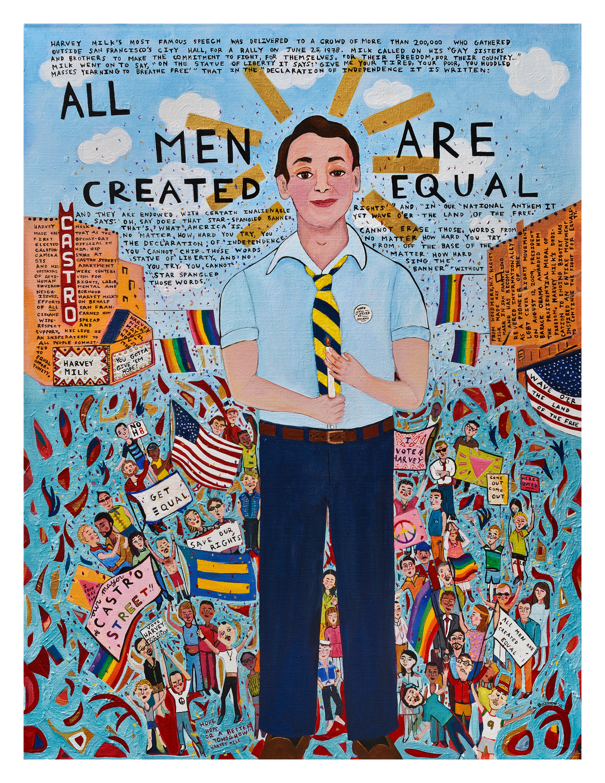 Harvey Milk, All Men Are Created Equal