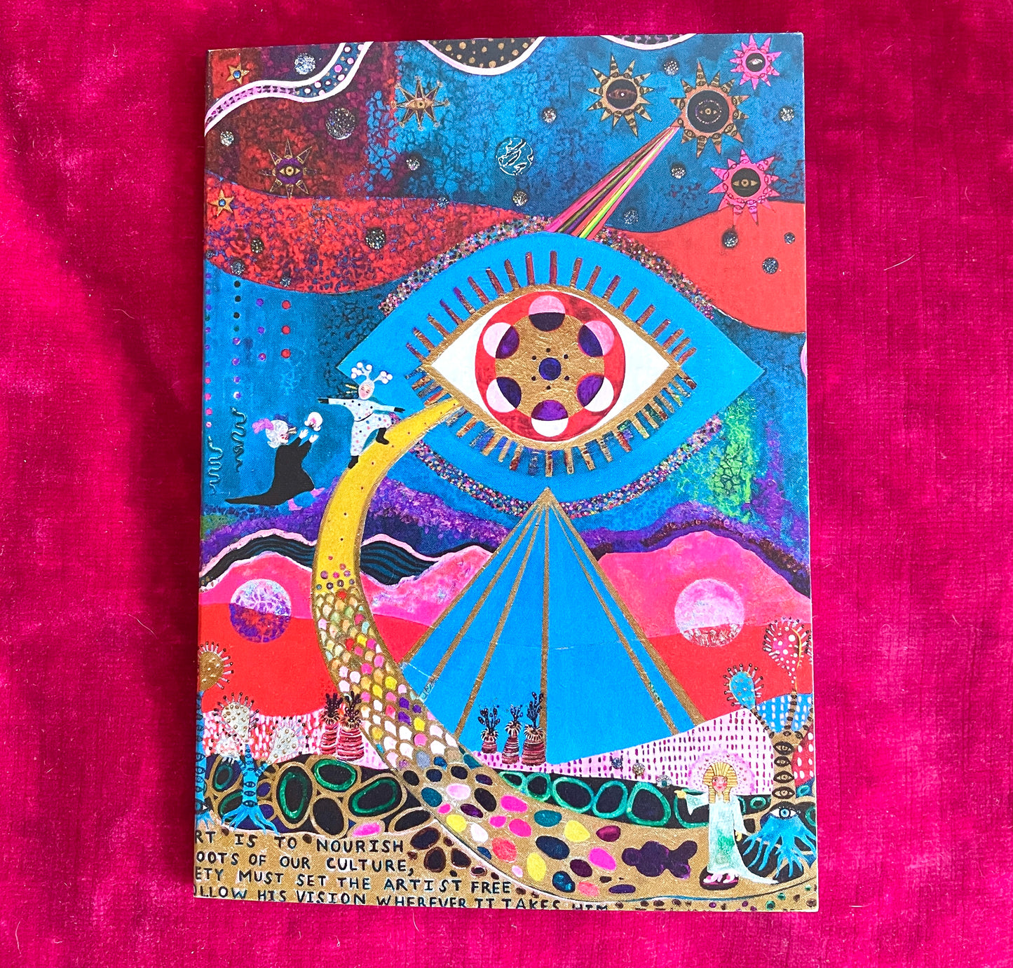 "IF ART IS TO NOURISH THE ROOTS OF OUR CULTURE, SOCIETY MUST SET THE ARTIST FREE TO FOLLOW HIS VISON WHEREVER IT TAKES HIM."