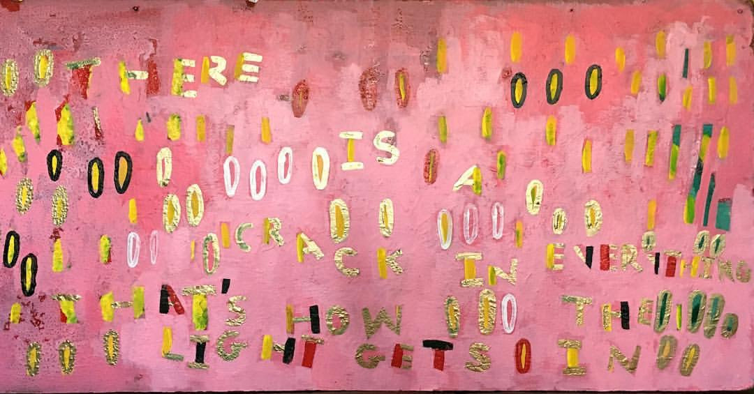 Art is Life - Session 21: "THERE is a CRACK in EVERYTHING, THATS'S HOW the LIGHT GETS in(or: FINDING JOY in OUR LIVES AGAIN)."