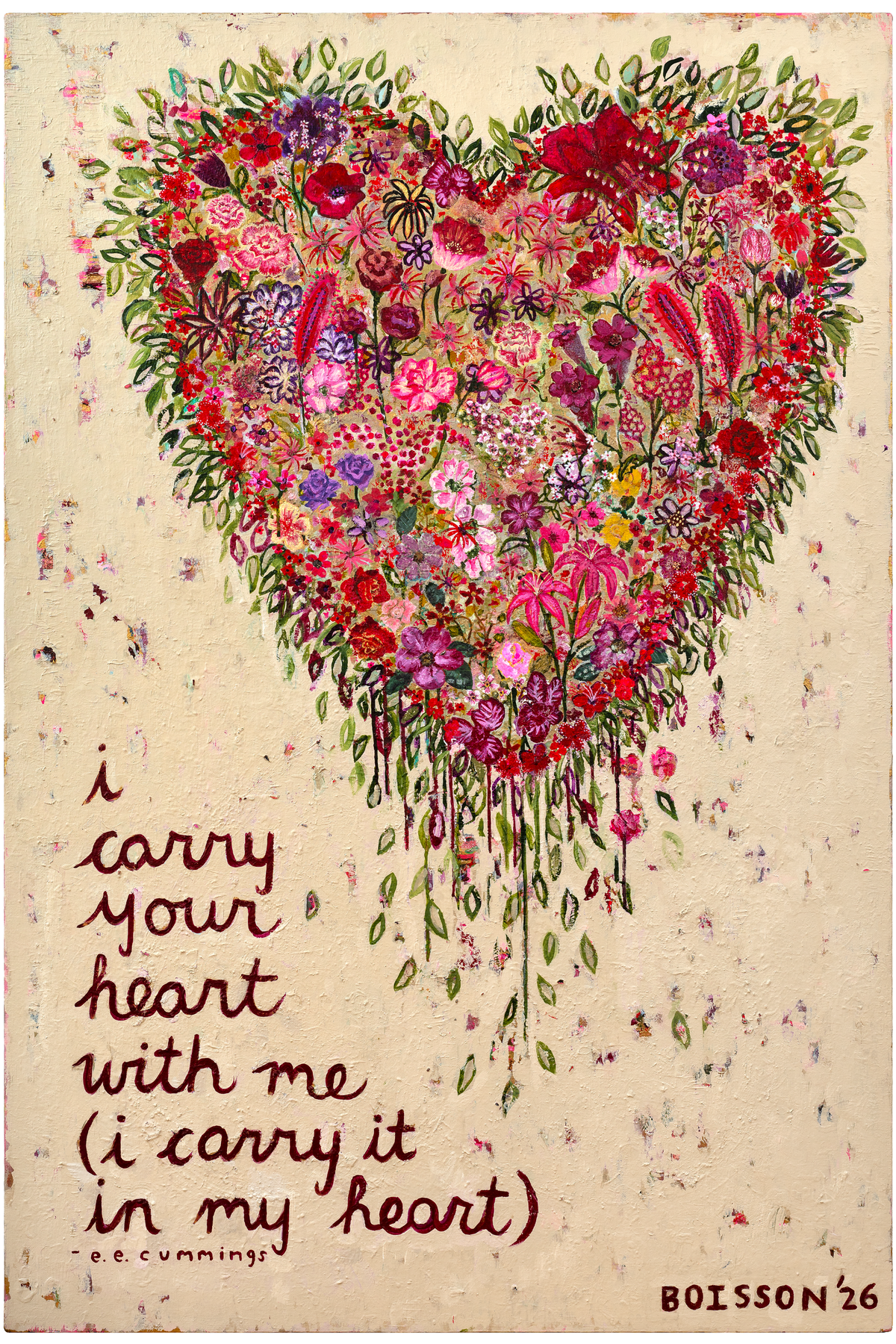 'I Carry Your Heart with Me' Print