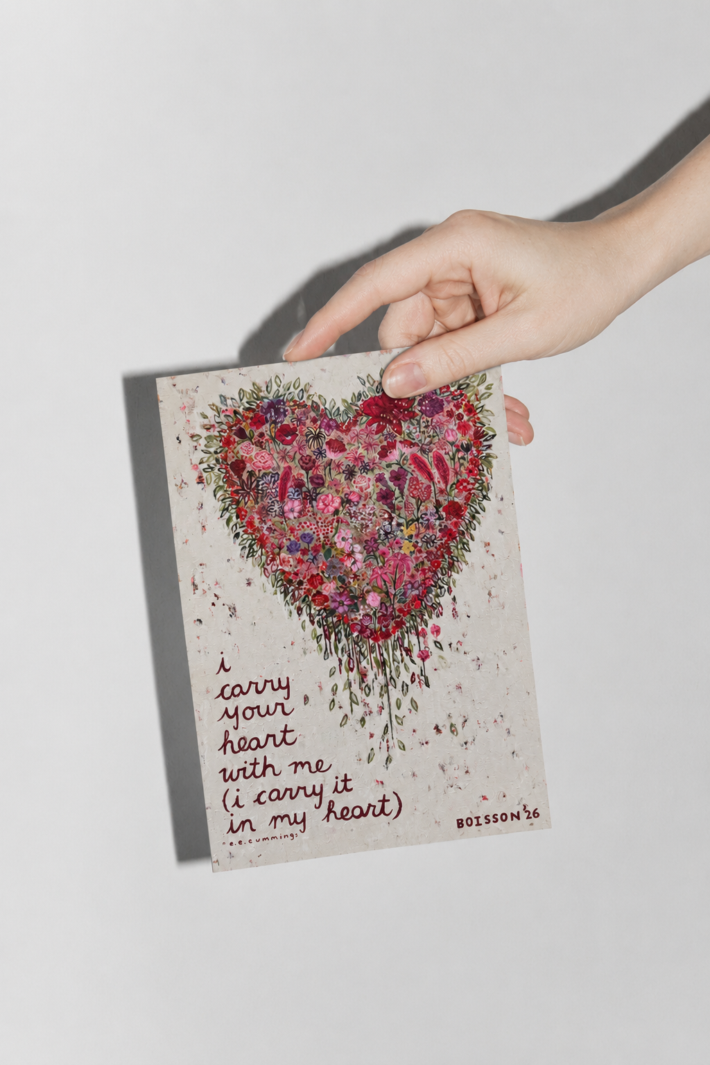 I Carry Your Heart with Me | Note Cards
