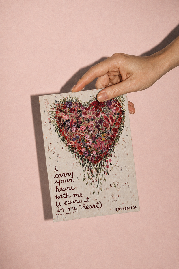 I Carry Your Heart with Me | Note Cards