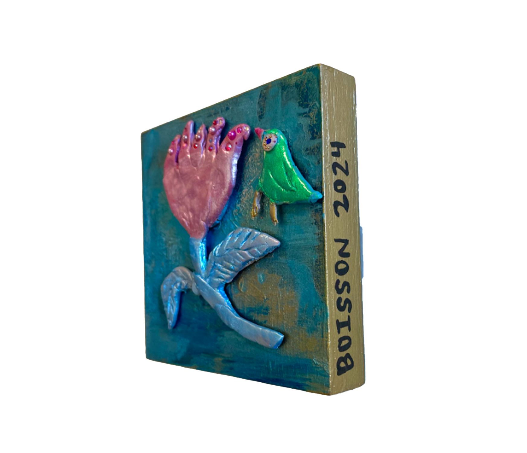 This is For You (Bird with Flowers)