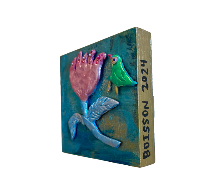 This is For You (Bird with Flowers)